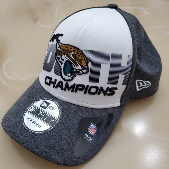 New Era Jacksonville Jaguars AFC South Champions 9Forty Snapback Cap Hat - Picture 1 of 10